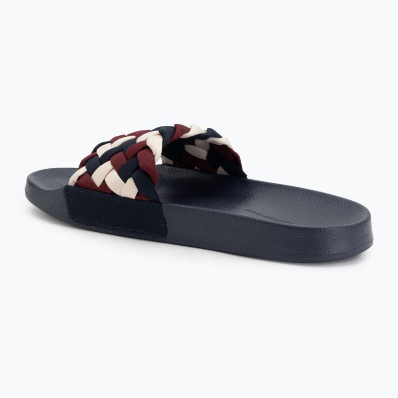 Шльопанці жіночі Tommy Hilfiger Braided Pool rwb 3