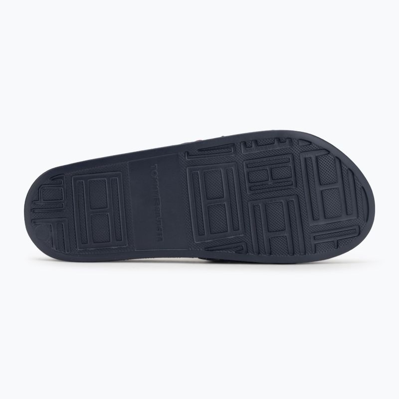 Шльопанці жіночі Tommy Hilfiger Braided Pool rwb 4