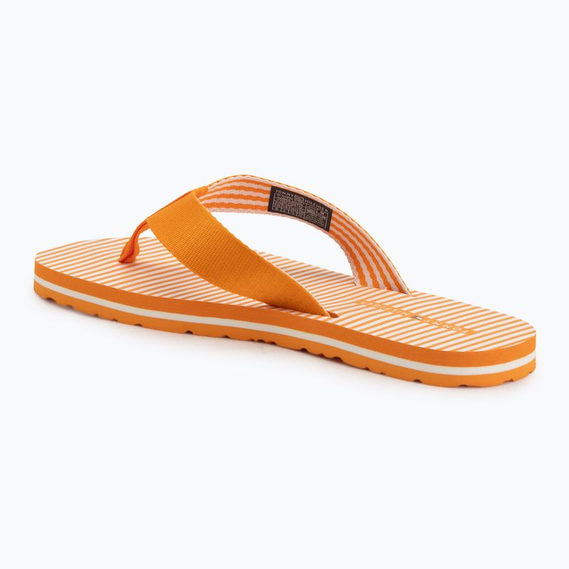 В'єтнамки жіночі Tommy Hilfiger Ithaca Stripe Summer orange hype 3
