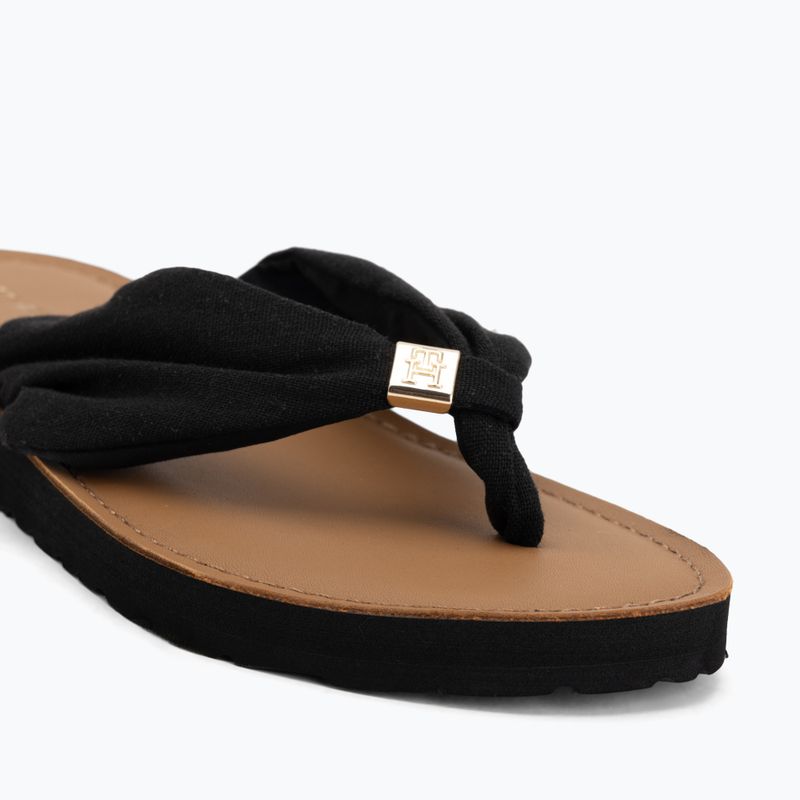 В'єтнамки жіночі Tommy Hilfiger Footbed Summer Sandal Leather black 7