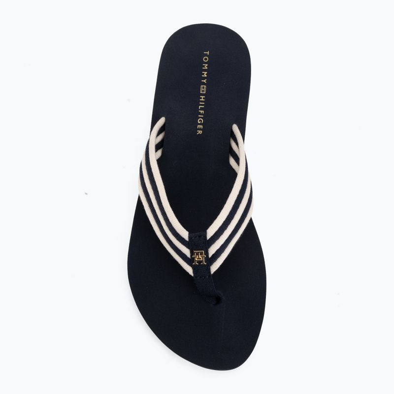 В'єтнамки жіночі Tommy Hilfiger Stripe Summer space blue 5