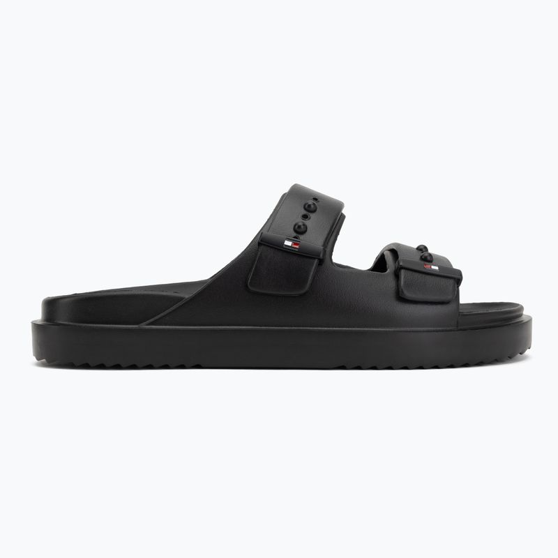 Шльопанці чоловічі Tommy Hilfiger Light Adjustable Pool black 2