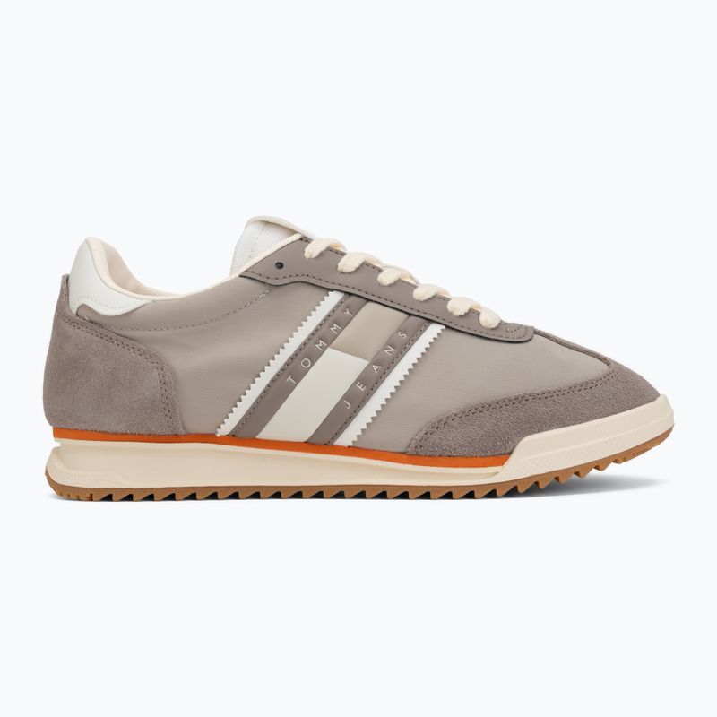 Взуття чоловіче Tommy Jeans Retro Runner Cleated Mix porcini taupe 2