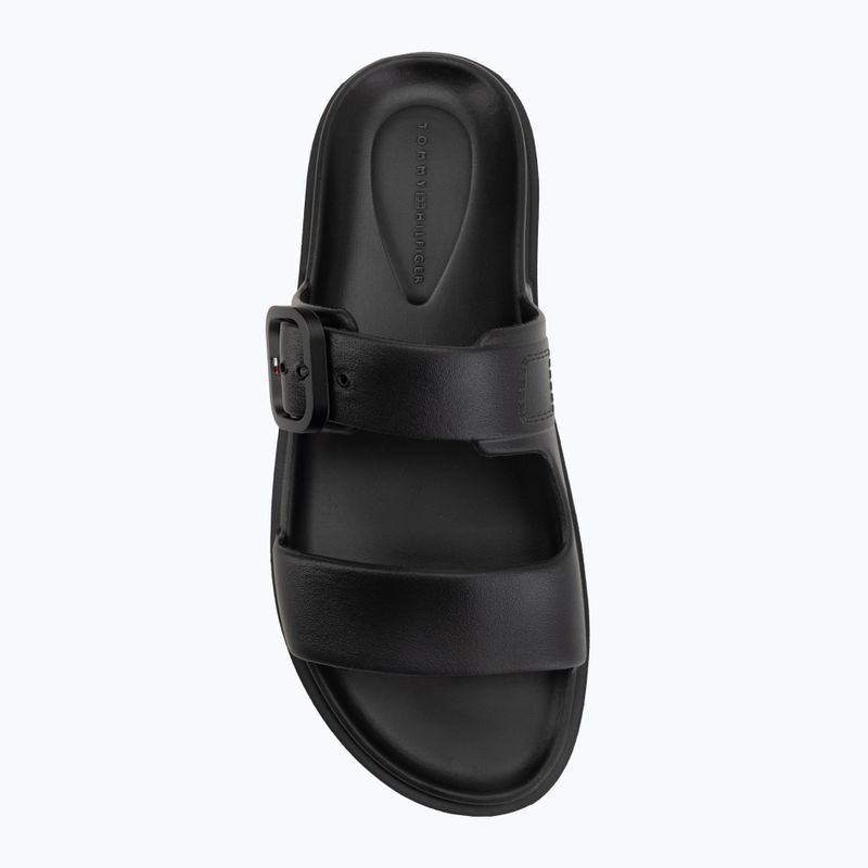 Жіночі шльопанці Tommy Hilfiger Light Double Strap black 5