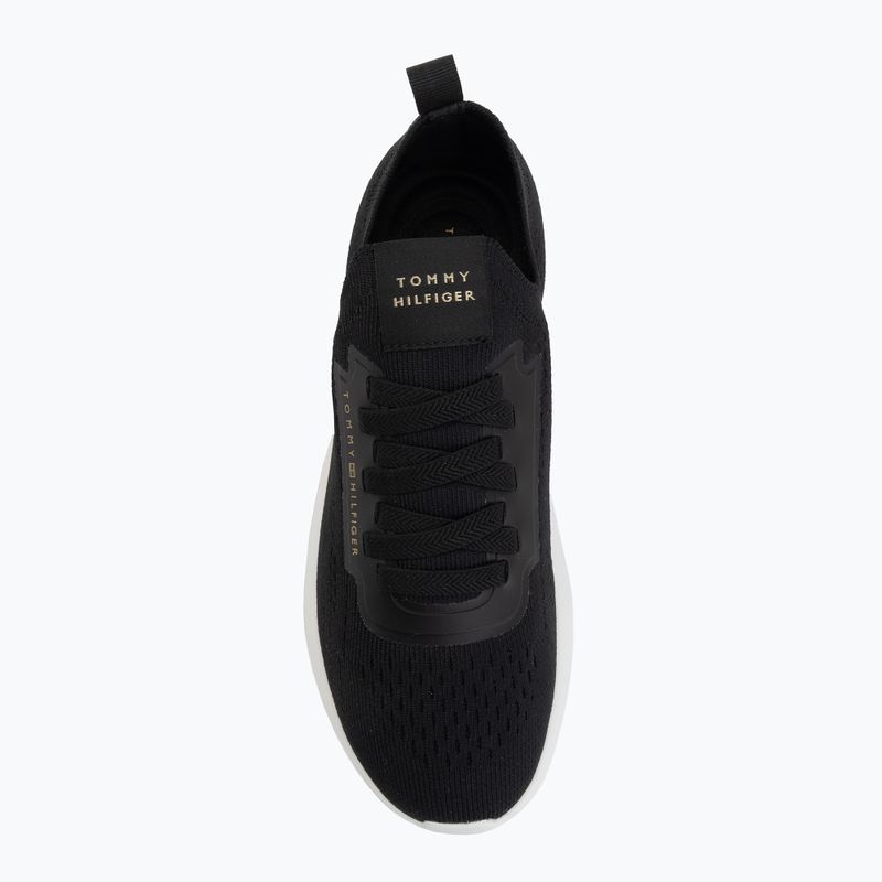 Кросівки жіночі Tommy Hilfiger Knit Extralight Runner black 5