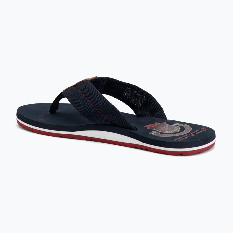 В'єтнамки чоловічі Tommy Hilfiger Patch Beach Sandal desert sky 3