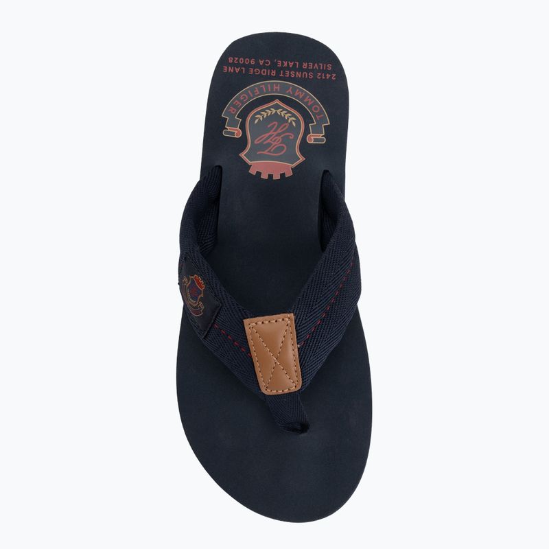 В'єтнамки чоловічі Tommy Hilfiger Patch Beach Sandal desert sky 5