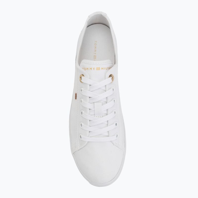 Кеди жіночі Tommy Hilfiger Foxing Sneaker Canvas white 5