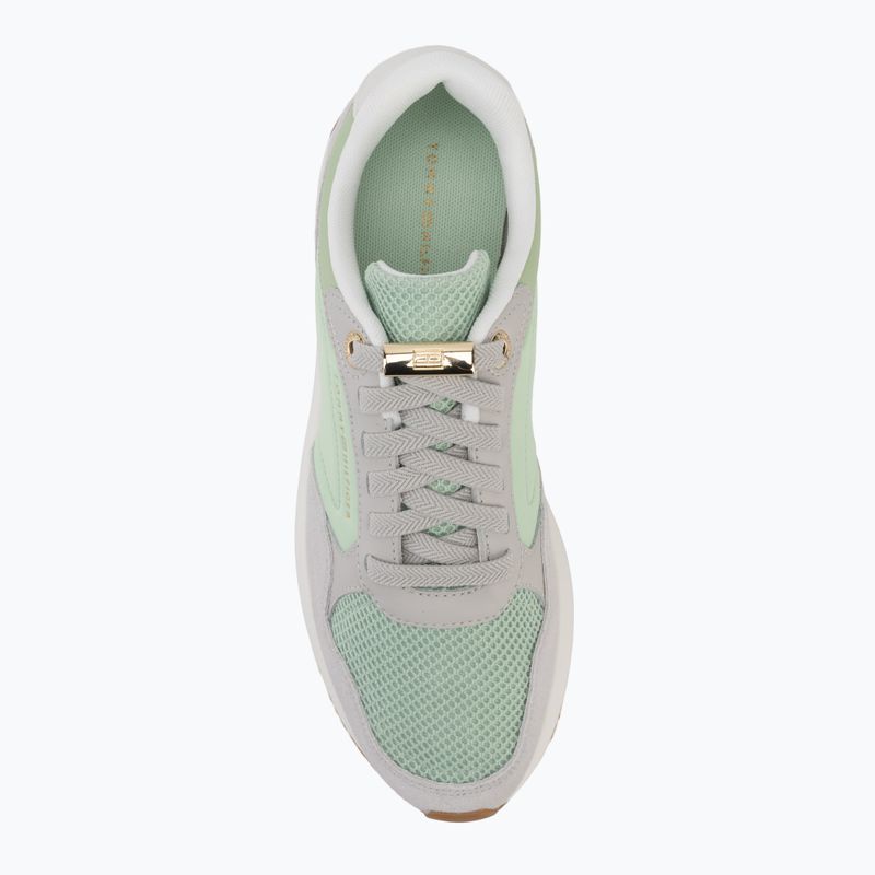 Кросівки жіночі Tommy Hilfiger Chic Eva Runner Mesh gentle jade/grey whisper 5