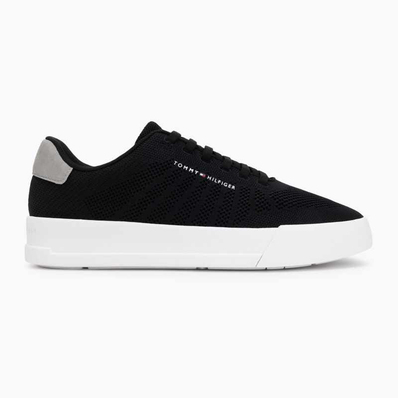 Кеди чоловічі Tommy Hilfiger Court Knit black 2