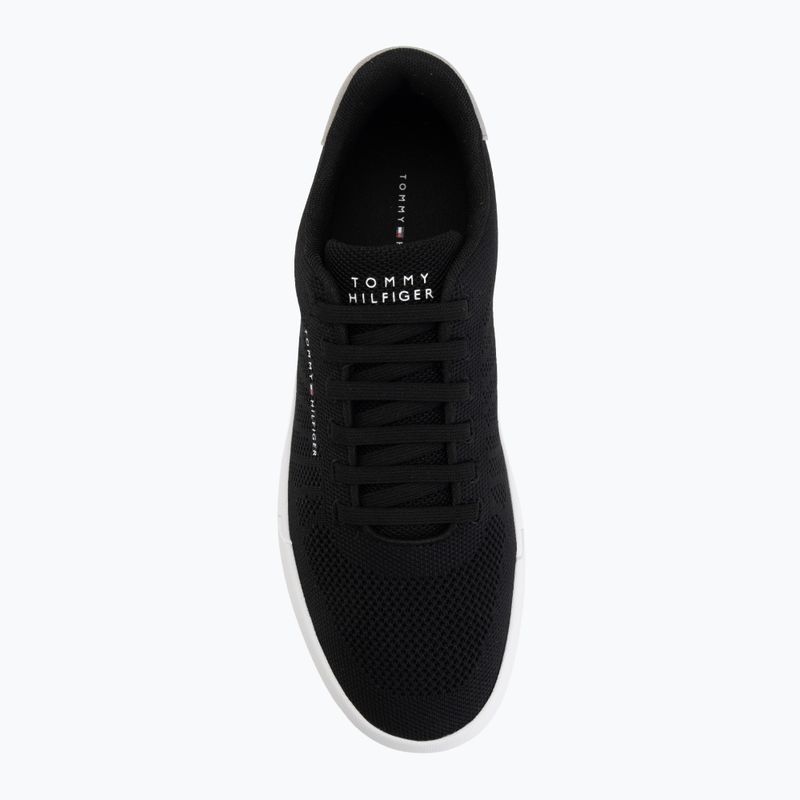 Кеди чоловічі Tommy Hilfiger Court Knit black 5