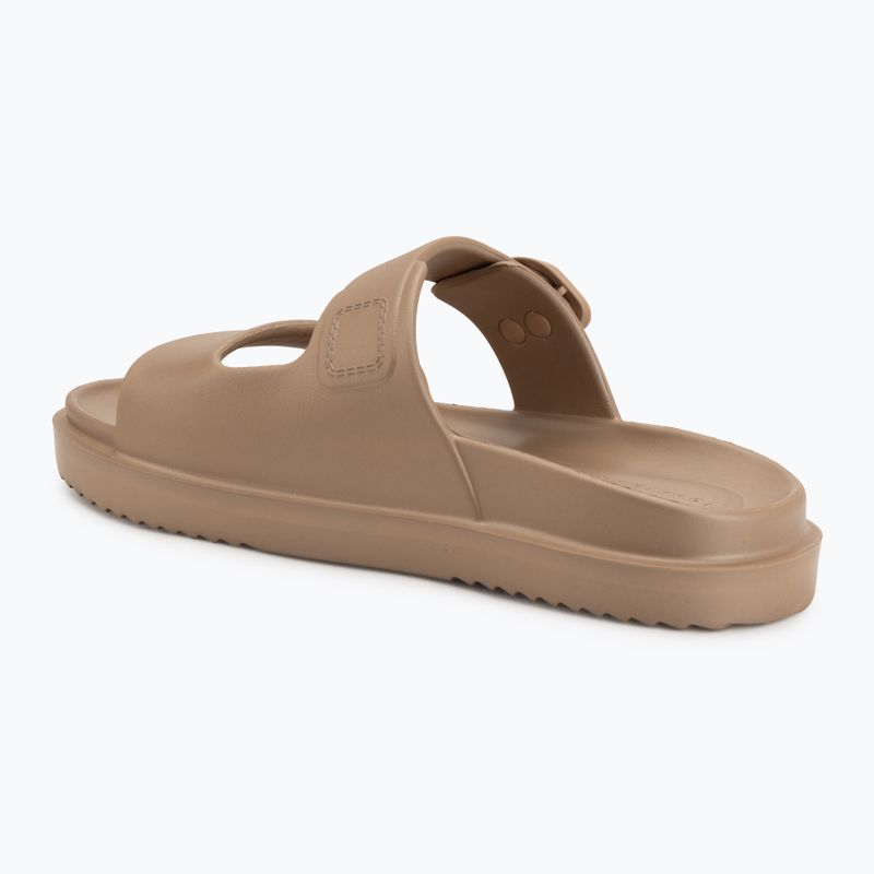 Шльопанці жіночі Tommy Hilfiger Double Strap Sandal Pearl safari canvas pearlized 3