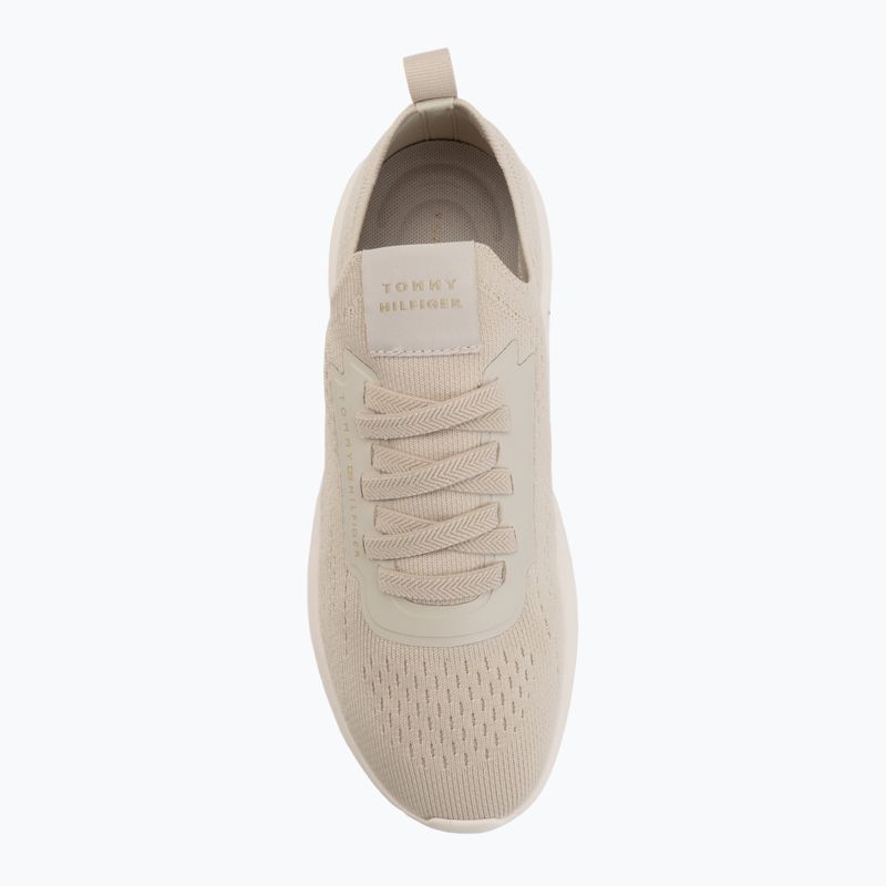 Кросівки жіночі Tommy Hilfiger Knit Extralight Runner classic beige 5
