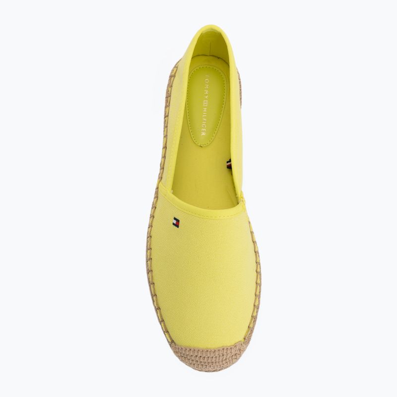 Еспадрильї жіночі Tommy Hilfiger Flag Canvas lime 5