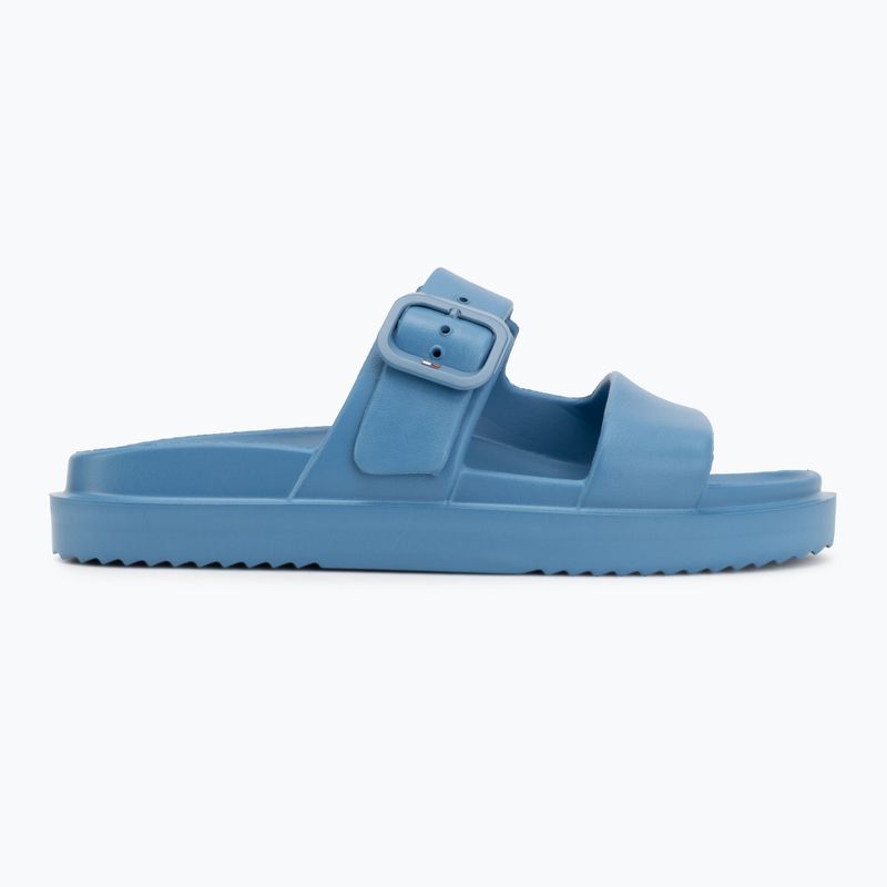 Жіночі шльопанці Tommy Hilfiger Light Double Strap cobalt steel 2