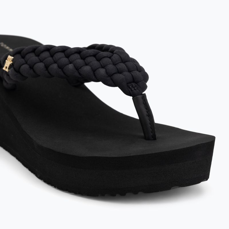 В'єтнамки жіночі Tommy Hilfiger Wedge Braided Summer Sandal black 7