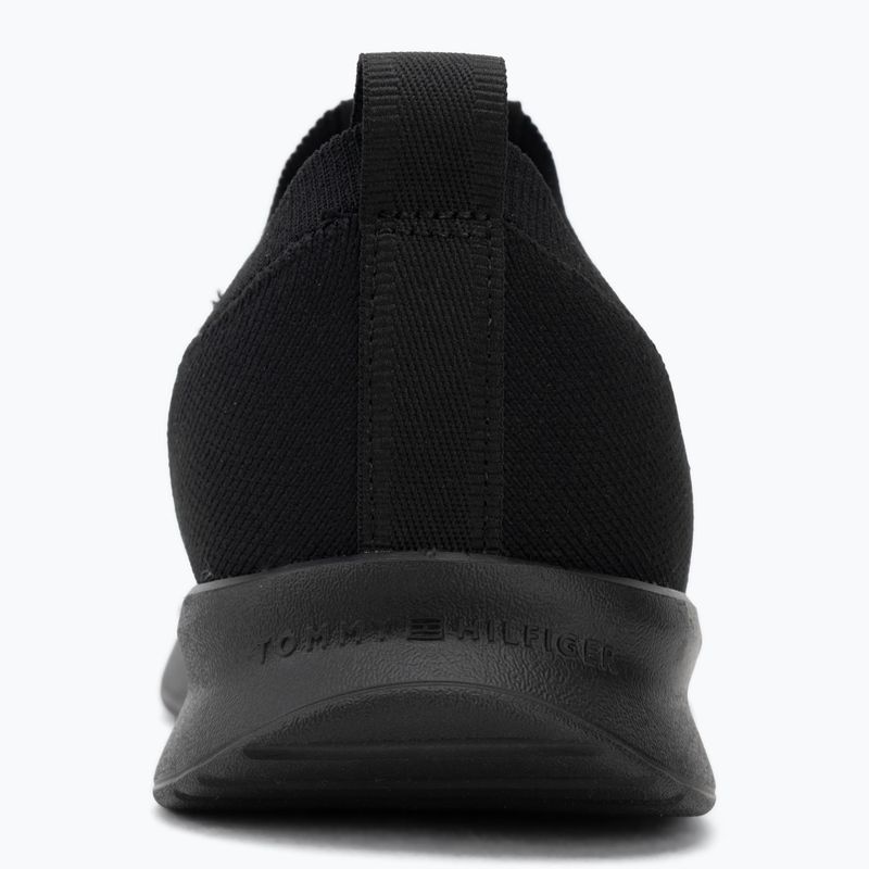 Кросівки чоловічі Tommy Hilfiger Lightweight Knitted Runner black 6