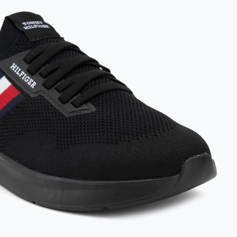 Кросівки чоловічі Tommy Hilfiger Lightweight Knitted Runner black 7