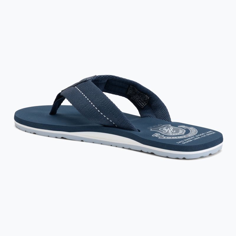 В'єтнамки чоловічі Tommy Hilfiger Patch Beach Sandal aegean sea 3