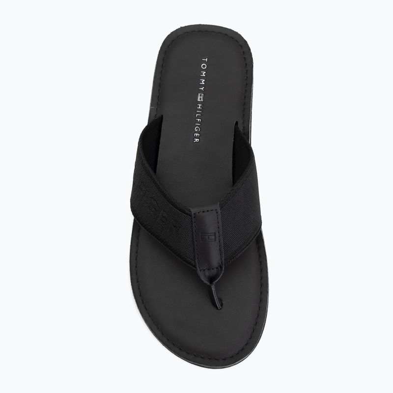 В'єтнамки чоловічі Tommy Hilfiger Lbeach Sandal Leather black 5