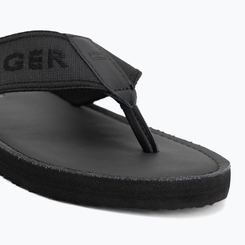 В'єтнамки чоловічі Tommy Hilfiger Lbeach Sandal Leather black 7