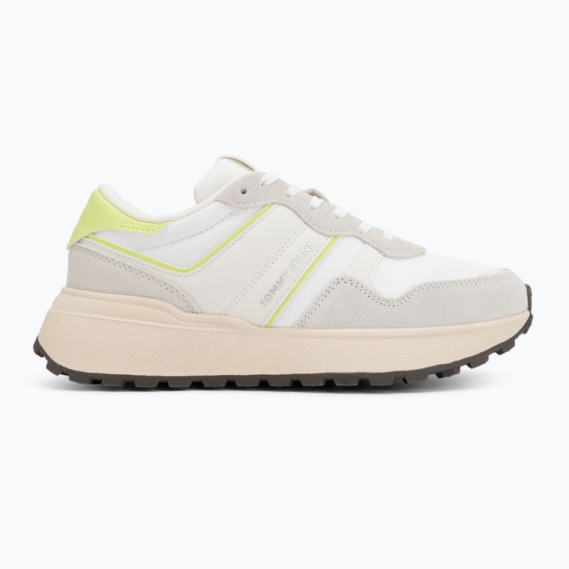 Кросівки жіночі Tommy Jeans Sporty Runner lime essence/ivory 2