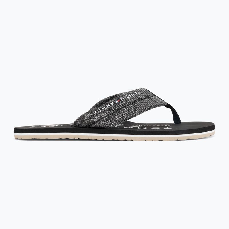 В'єтнамки чоловічіTommy Hilfiger Chambray Beach Sandal black 2