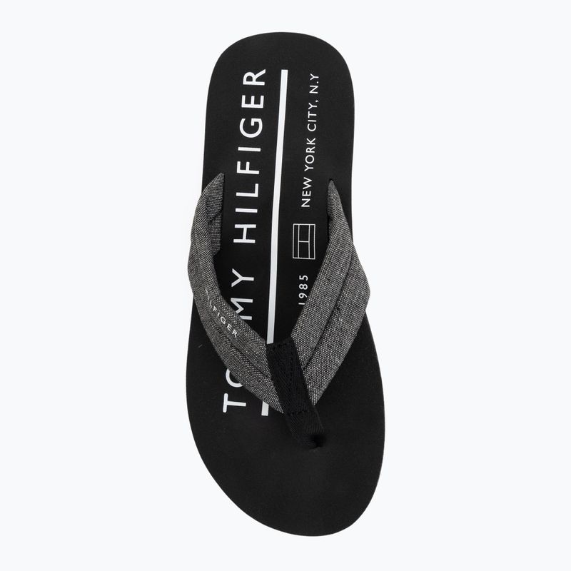 В'єтнамки чоловічіTommy Hilfiger Chambray Beach Sandal black 5