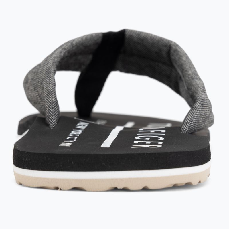 Чоловічі в'єтнамки Tommy Hilfiger Chambray Beach Sandal black 6