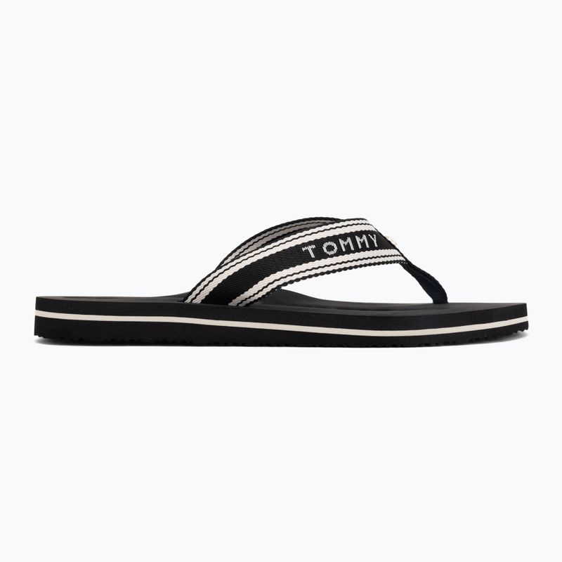 Жіночі в'єтнамки Tommy Hilfiger Webbing Summer Sandal black 2