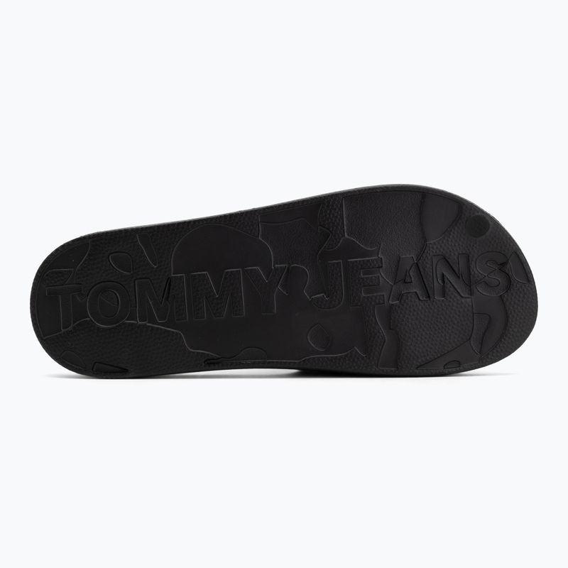 Шльопанці чоловічі Tommy Jeans Injected black 4