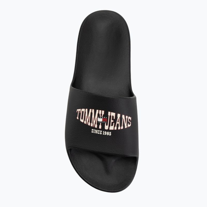 Шльопанці чоловічі Tommy Jeans Injected black 5
