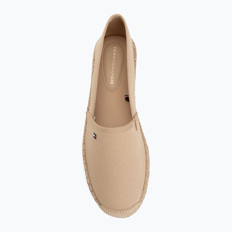 Взуття жіноче Tommy Hilfiger Flag Canvas clayed pebble 5
