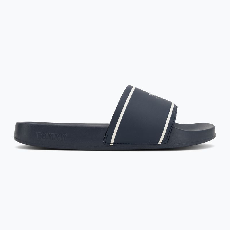 Шльопанці жіночі Tommy Jeans Poolslides dark night navy 2