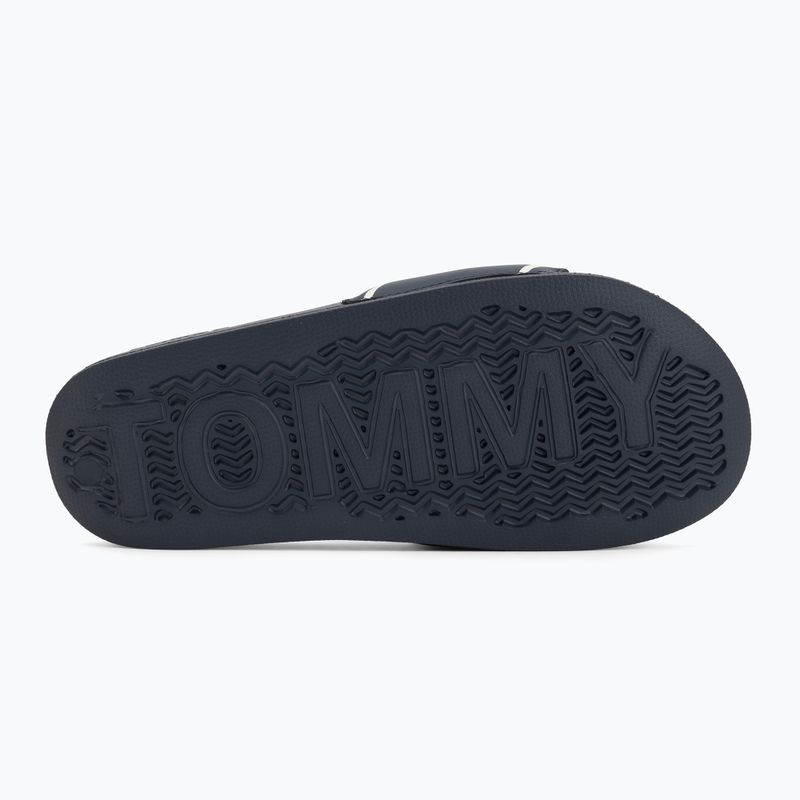 Жіночі шльопанці Tommy Jeans Poolslides dark night navy 4