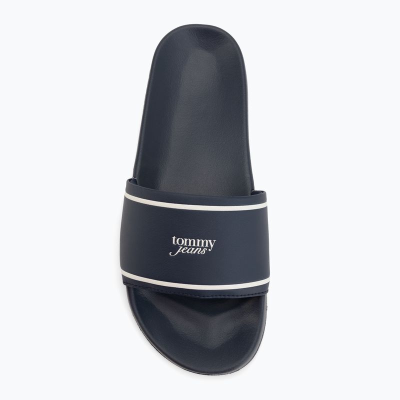 Шльопанці жіночі Tommy Jeans Poolslides dark night navy 5