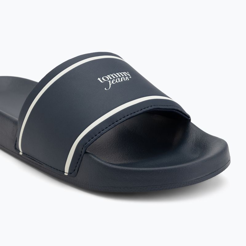 Шльопанці жіночі Tommy Jeans Poolslides dark night navy 7