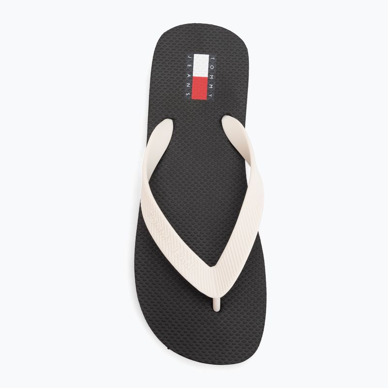 В'єтнамки жіночі Tommy Jeans Logo Summer black/ecru 5