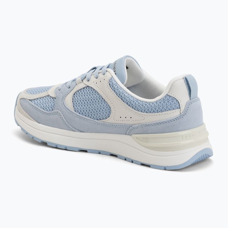 Кросівки жіночі Tommy Hilfiger Mix Material Runner brezzy blue/ecru 3