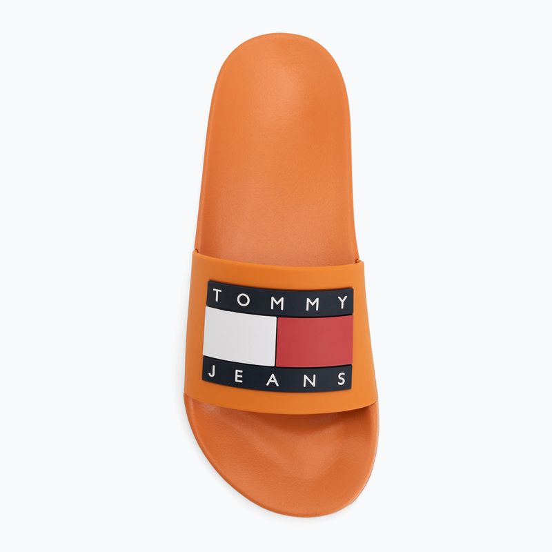 Шльопанці чоловічі Tommy Jeans Pool Slide Ess rusty orange 5