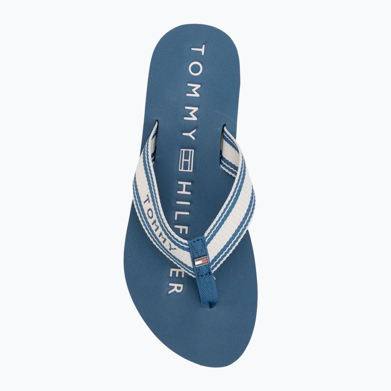 Жіночі в'єтнамки Tommy Hilfiger Webbing Summer Sandal cobalt steel 5