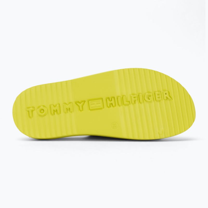 Шльопанці жіночі Tommy Hilfiger Light Double Strap lime zing 4