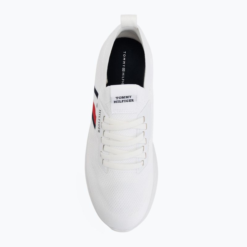 Чоловіче взуття Tommy Hilfiger Lightweight Knitted Runner white 5