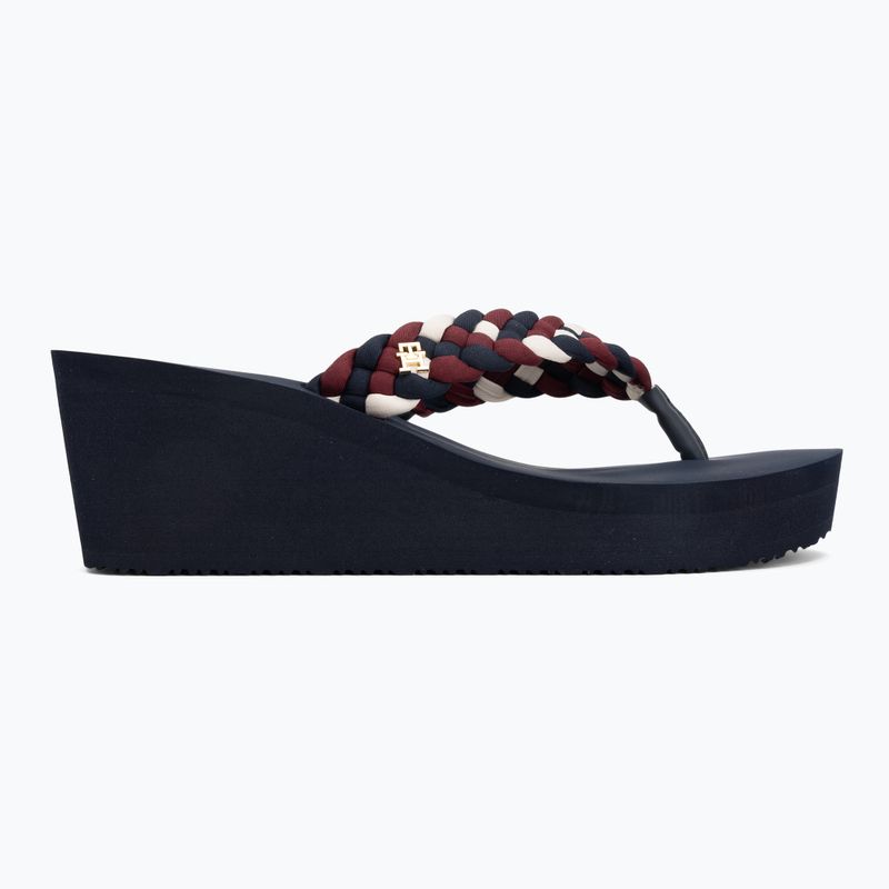 В'єтнамки жіночі Tommy Hilfiger Wedge Braided Summer Sandal rwb 2