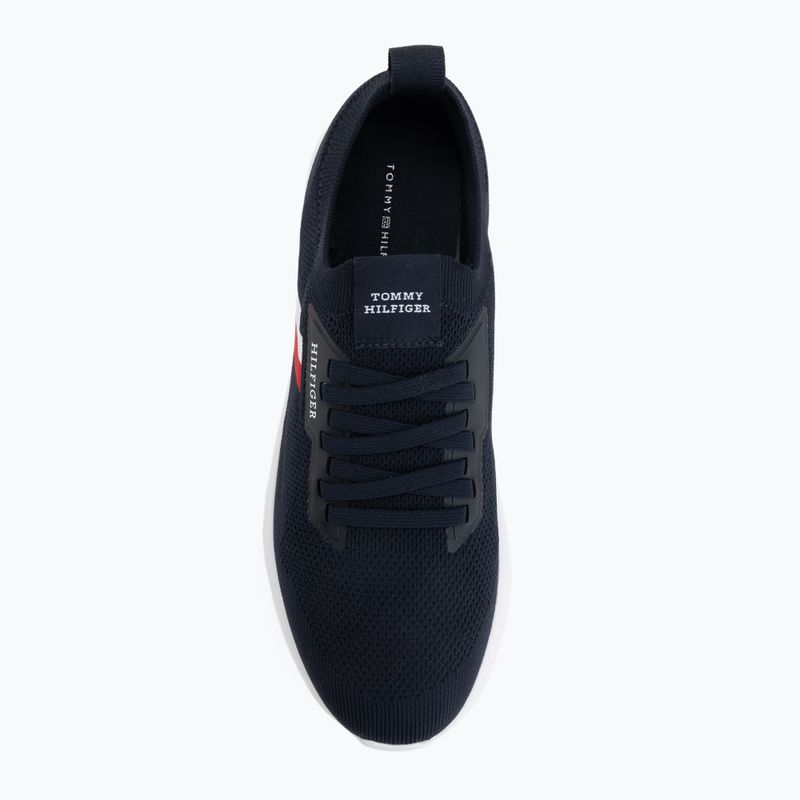 Кросівки чоловічі Tommy Hilfiger Lightweight Knitted Runner desert sky 5