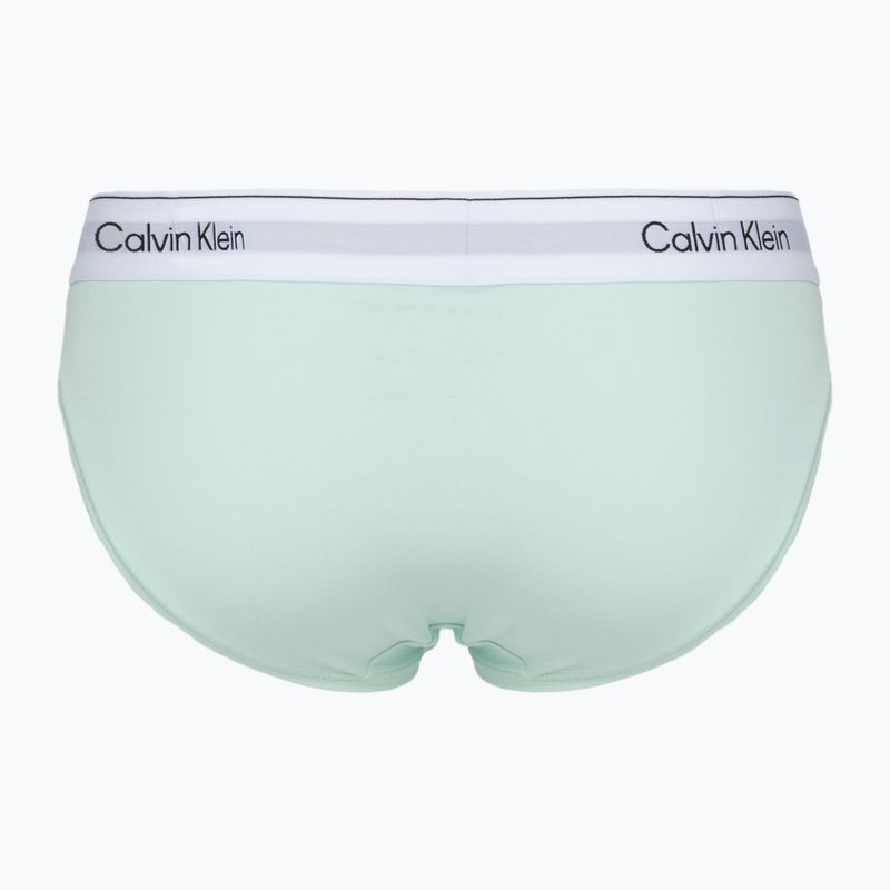 Труси жіночі Calvin Klein LV00QF8520 Bikini feel the mint 2