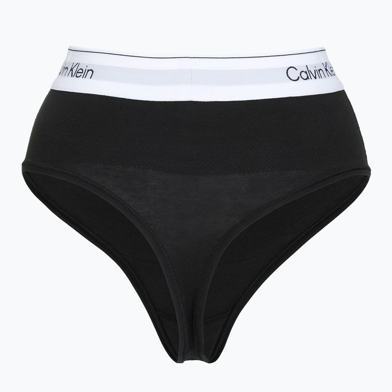 Труси жіночі Calvin Klein LV00QF8283 Thong black 2