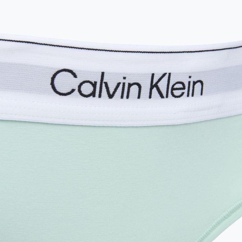Стрінги жіночі Calvin Klein LV00QF8518 Thong feel the mint 3