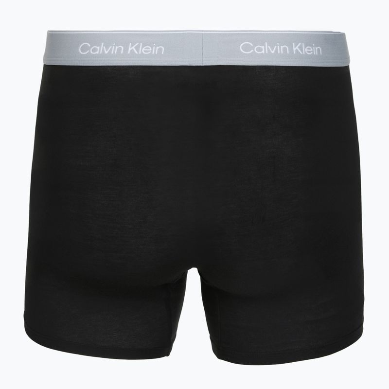 Труси Calvin Klein LV00NB4394 Brief 3 пари black w/darkest spruce wb/black w 3