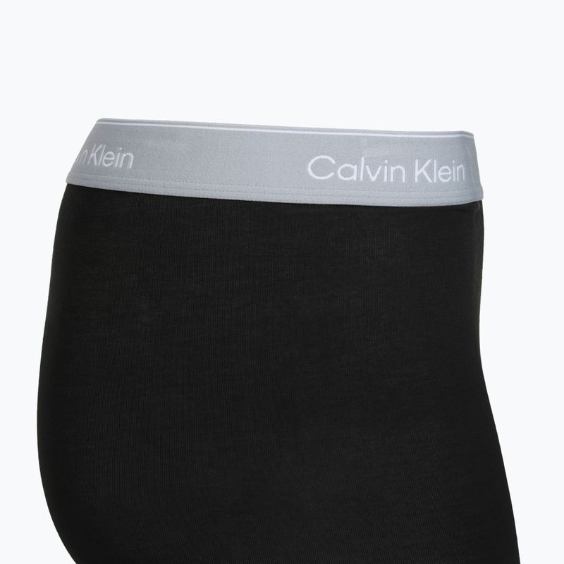 Труси Calvin Klein LV00NB4394 Brief 3 пари black w/darkest spruce wb/black w 4